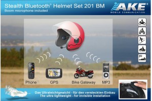 Stealth Bluetooth Helmset 201, mit Bügelmikrofon